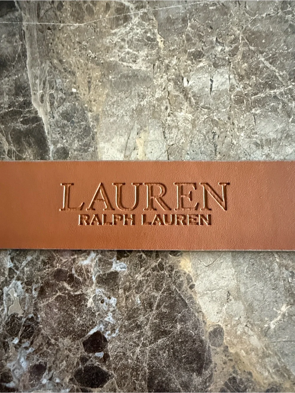 Lauren Ralph Lauren Gold Tone Belt, Medium